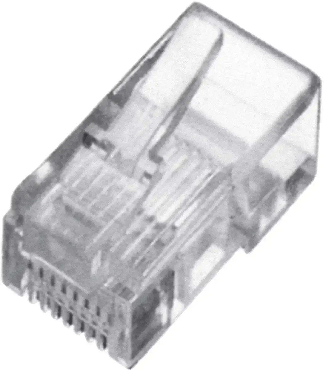 A-MO 8/8 SRS CAT 5e RJ45 Modular-Stecker, geschirmt A-MO 8/8 SRS Stecker, gerade Polzahl Sensoren 8P8C 1 St. fra Digitus – produktbillede