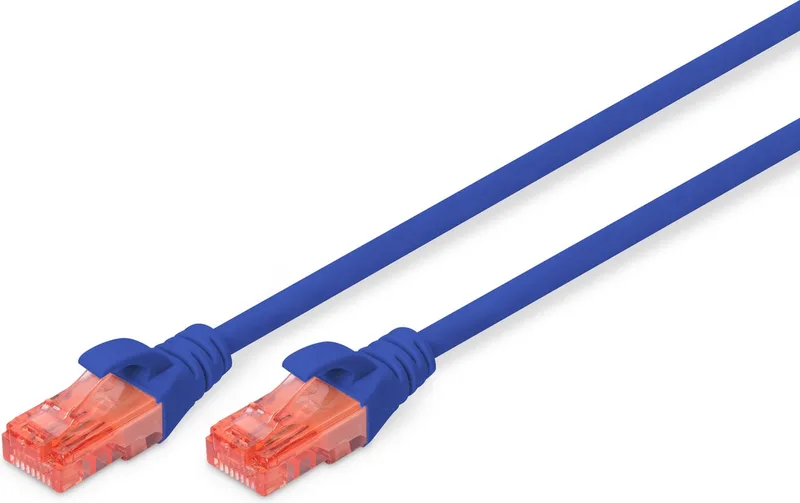 CAT6 U/UTP patch cable 2m by Digitus in Blue – product photo