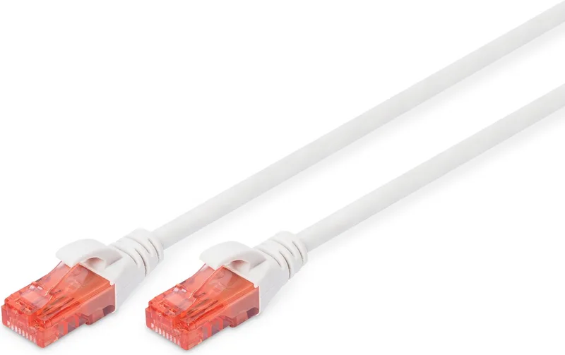 CAT6 UTP kabel 10 meter från Digitus i Vit – produktbild