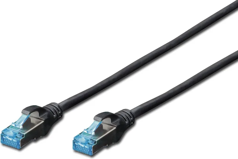Digitus 2m Cat5e netwerkkabel SF/UTP (S-FTP) de Digitus en Noir – photo produit