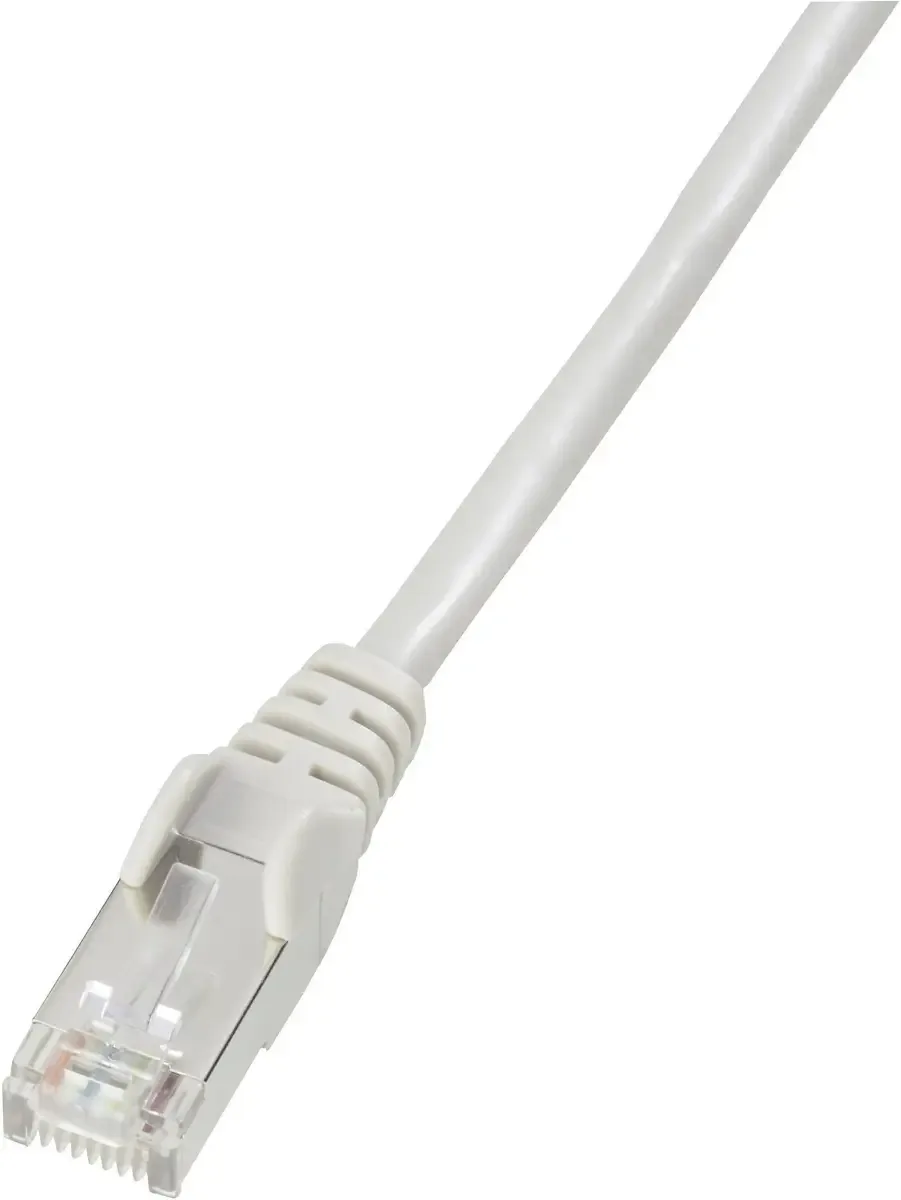 DK-1521-010 RJ45 Netwerkkabel, patchkabel CAT 5e F/UTP 1.00 m 1 stuk(s) van Digitus in Grijs – productfoto
