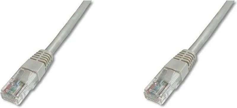 DK-1617-300 RJ45 Netwerkkabel, patchkabel CAT 6 U/UTP 30.00 m Halogeenvrij 1 stuk(s) by Digitus in Grey – product photo