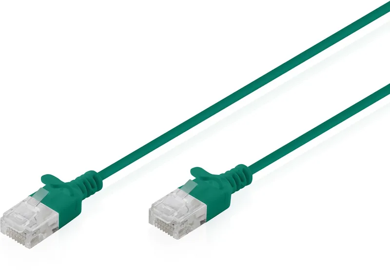 DK-1618-015S-G netwerkkabel 1,5 m Cat6 U/UTP (UTP) Rond von Digitus in Grün – Produktfoto