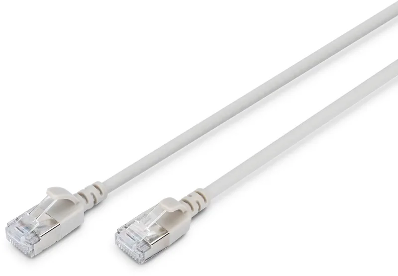 DK-1632-A-003S netwerkkabel 0,3 m Cat6a F/FTP (FFTP) Rond by Digitus in Grey – product photo