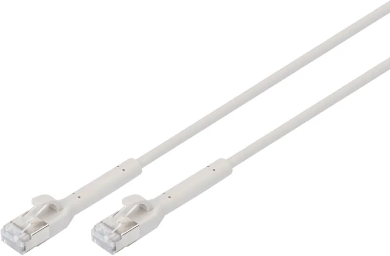 DK-1632-A-010B netwerkkabel 1 m Cat6a F/FTP (FFTP) Rond von Digitus in Grau – Produktfoto