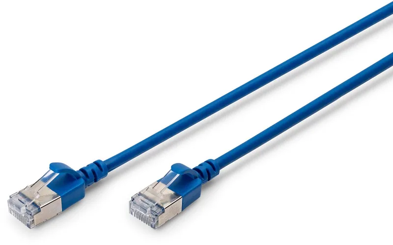 DK-1632-A-015S-B netwerkkabel 1,5 m Cat6a F/FTP (FFTP) Rond by Digitus in Blue – product photo