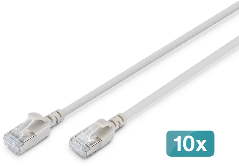DK-1632-A-020S-10 netwerkkabel 2 m Cat6a F/FTP (FFTP) Rond by Digitus in Grey – product photo
