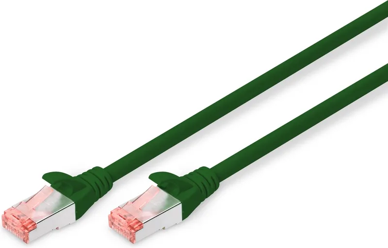 DK-1644-0025/G - Netwerkkabel - RJ45 - 0.25 m by Digitus in Green – product photo
