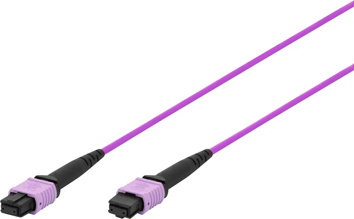 DK-2566-20/4 RJ45 Netværkskabel, patchkabel 20 m Violet, Sort ekstremt tynd, fleksibel indvendig leder, Glasfiberbånd, Kuldebestandig, Med von Digitus in Lila, Schwarz – Produktfoto