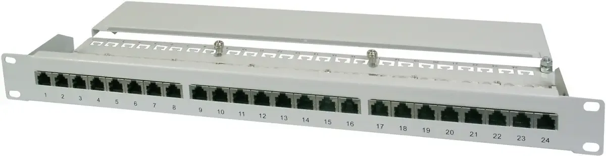 DN-91524S 24 poorten Netwerkpatchpaneel 483 mm (19) CAT 5e 1 HE Ingericht von Digitus – Produktfoto