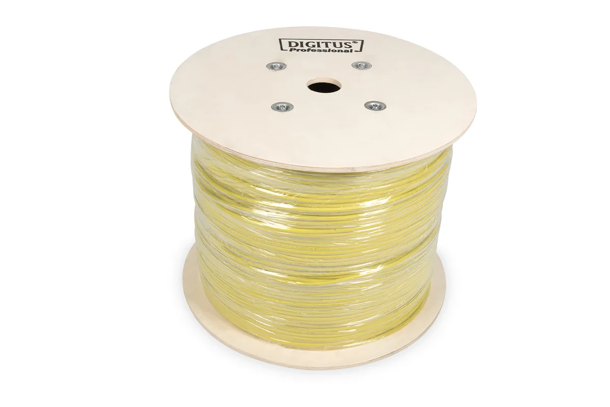 Installationskabel Kat.7A, S/FTP, PiMF, 100 m von Digitus – Produktfoto