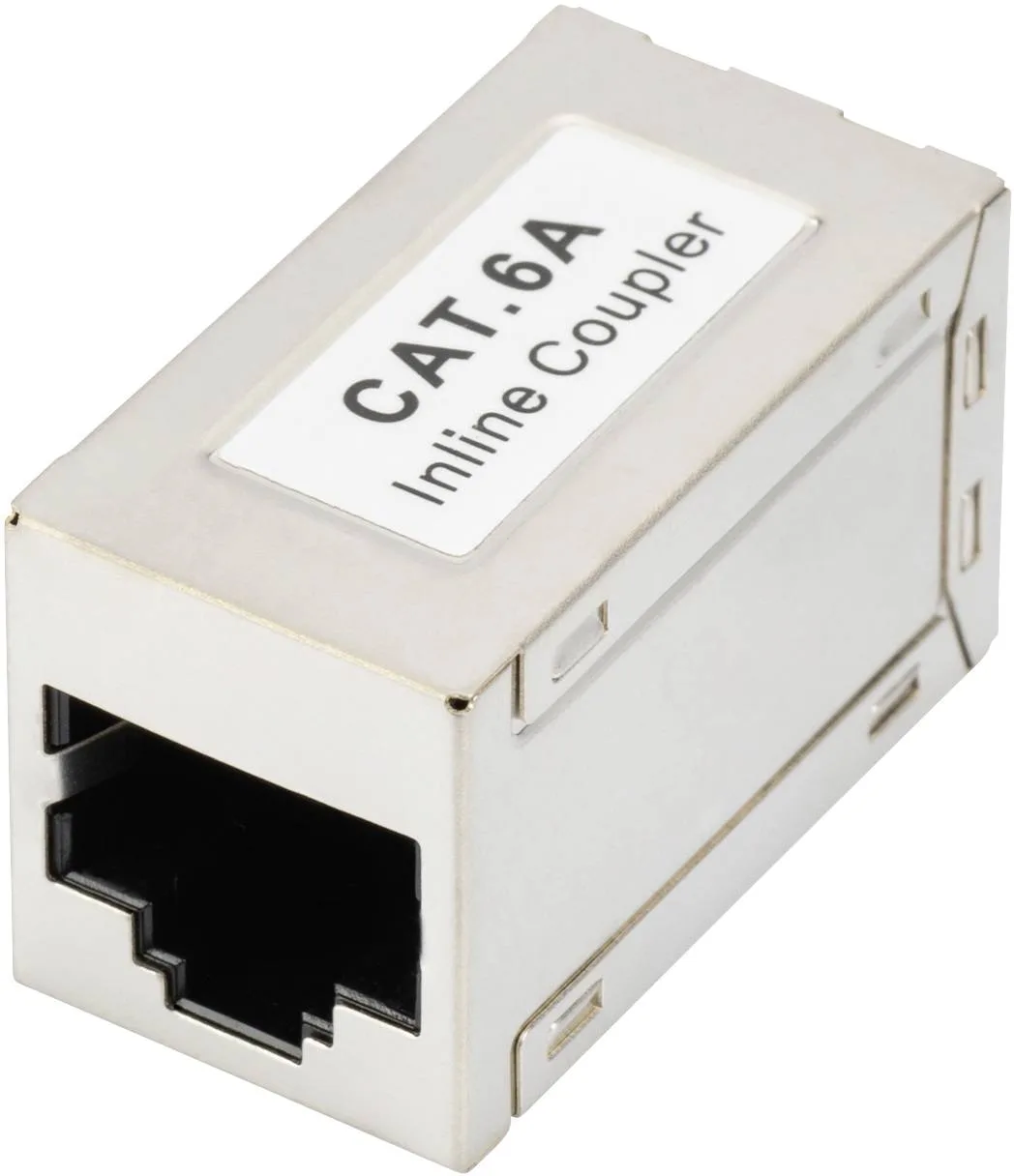 Kupplung Cat6a RJ45 -> RJ45 geschirmt fra Digitus – produktbillede