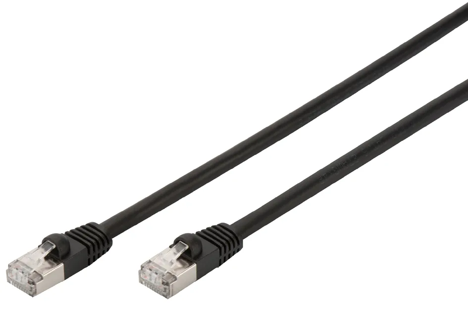 Outdoor-Patchkabel, Kat. 6, S/FTP, 2,0 m, schwarz by Digitus – product photo