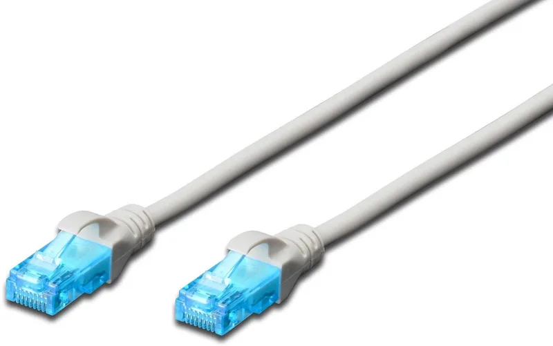 Patchcord - UTP Kat. 5e - 5m - PVC by Digitus in White – product photo