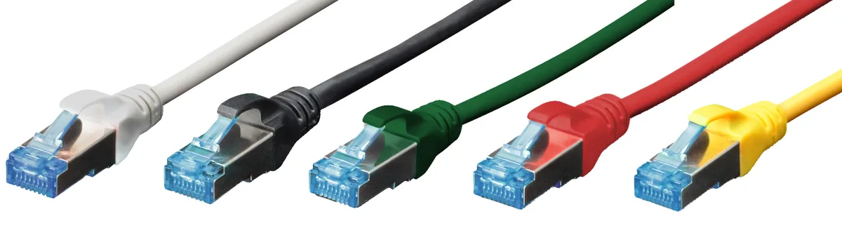 Patchkabel Premium, Kat. 5e, SF/UTP, 0,5 m, grün van Digitus – productfoto