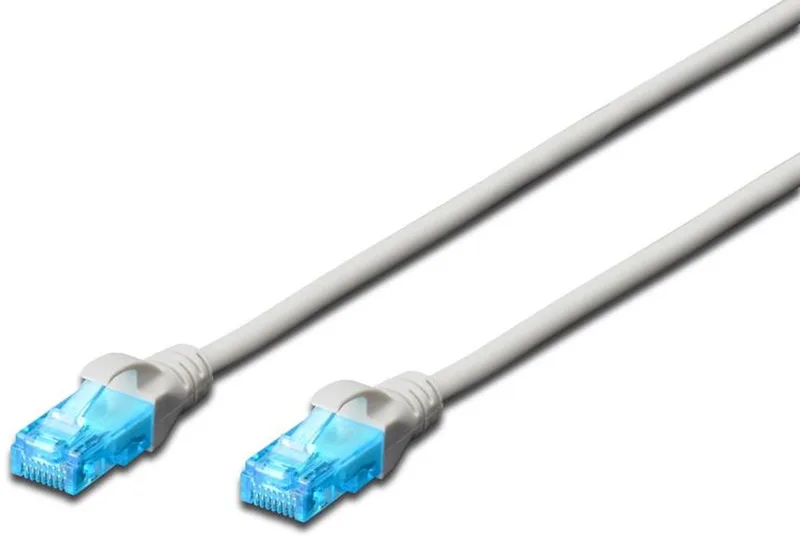 Patchkabel - UTP - Kat. 5e - 1,5m - PVC by Digitus in Grey – product photo