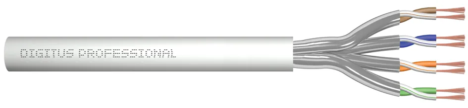 Roh-Patchkabel Kat. 6a, U/FTP, 305 m, grau de Digitus – photo produit