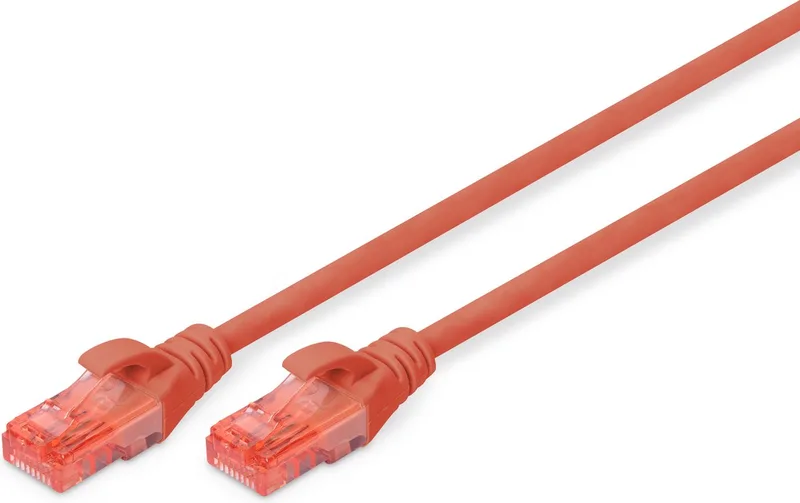 Stevige UTP-netwerkkabel categorie 6 Digitus by Assmann DK-1617-030/RL 3 m by Digitus in Red – product photo