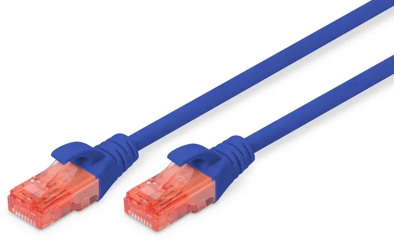 UTP Serie - Netwerkkabel - 0,5m - PVC von Digitus in Blau – Produktfoto