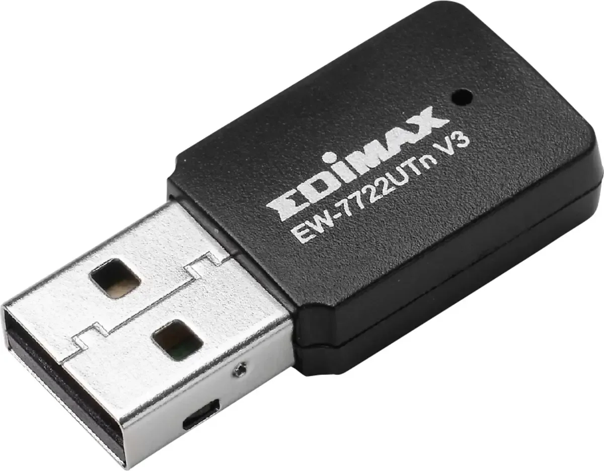 EW-7722UTN V3 WiFi-adapter USB-A 2.0 van Edimax – productfoto