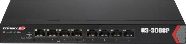 GS-3008P GS-3008P Netwerk switch 8 poorten PoE-functie
