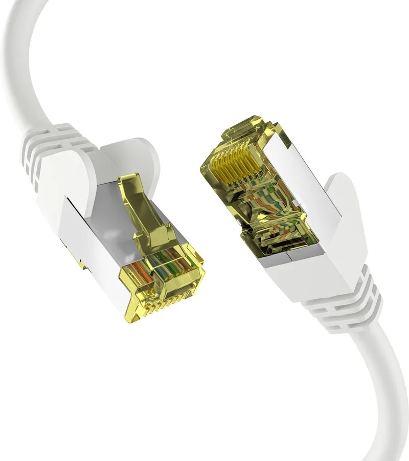 CAT6a 1,5m patchkabel S/FTP PIMF från EFB Elektronik i Vit – produktbild