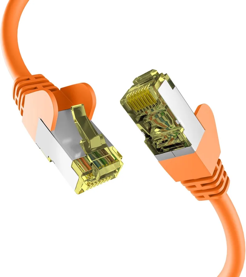 CAT6a 25m patchkabel S/FTP PIMF by EFB Elektronik in Orange – product photo