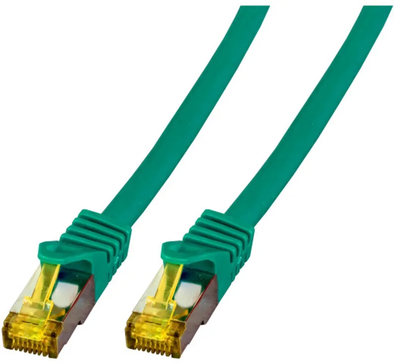 CAT6a sFTP kabel 0.25 meter från EFB Elektronik i Grön – produktbild