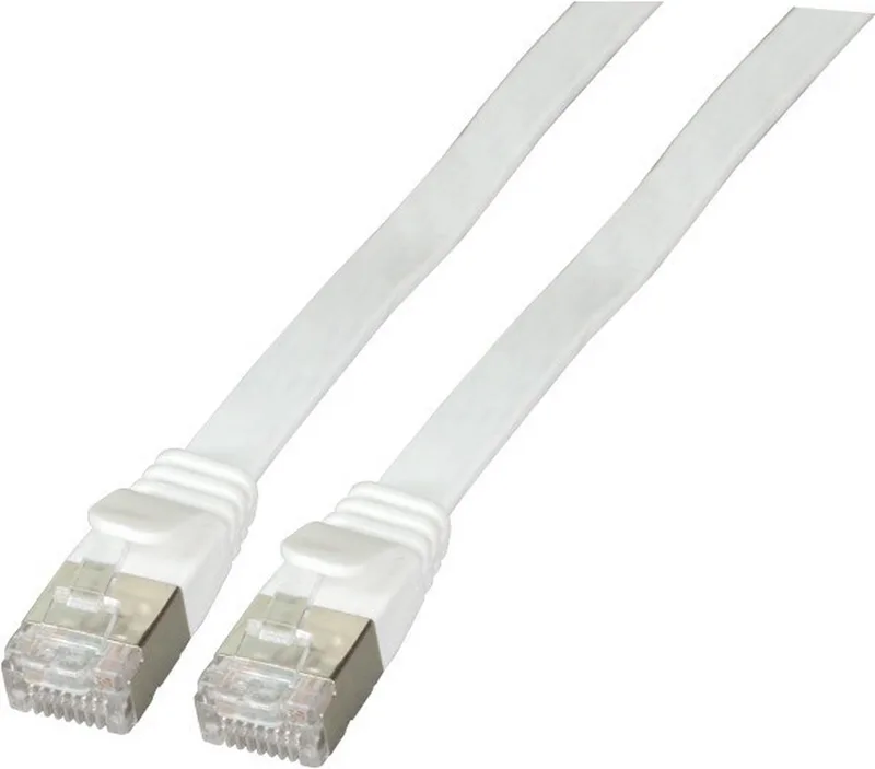 CAT6a U/FTP (STP) kabel 0.5 meter by EFB Elektronik in White – product photo