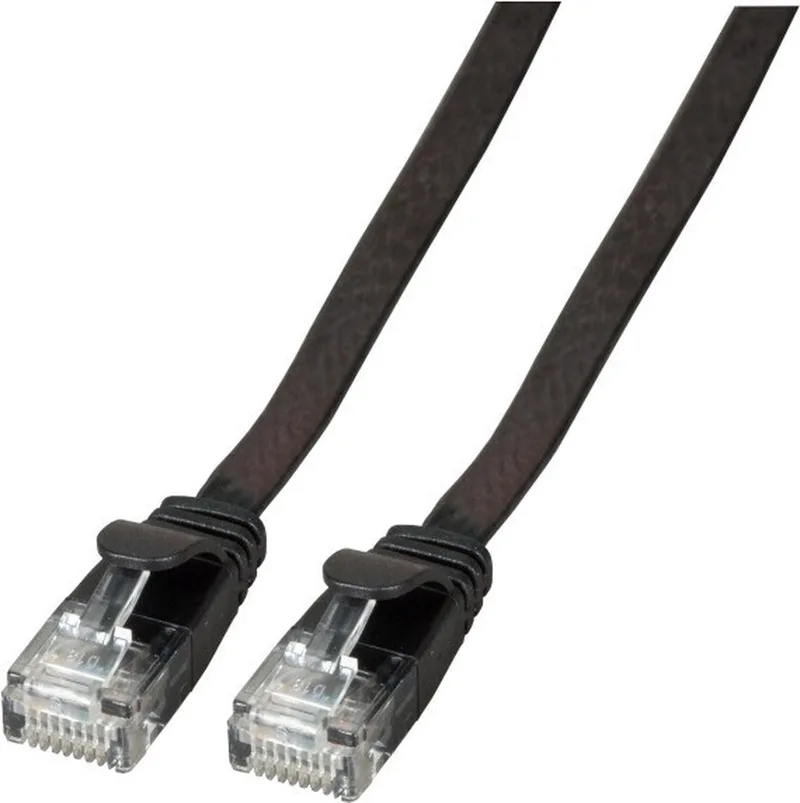 CAT6a UTP kabel 0.25 meter by EFB Elektronik in Black – product photo