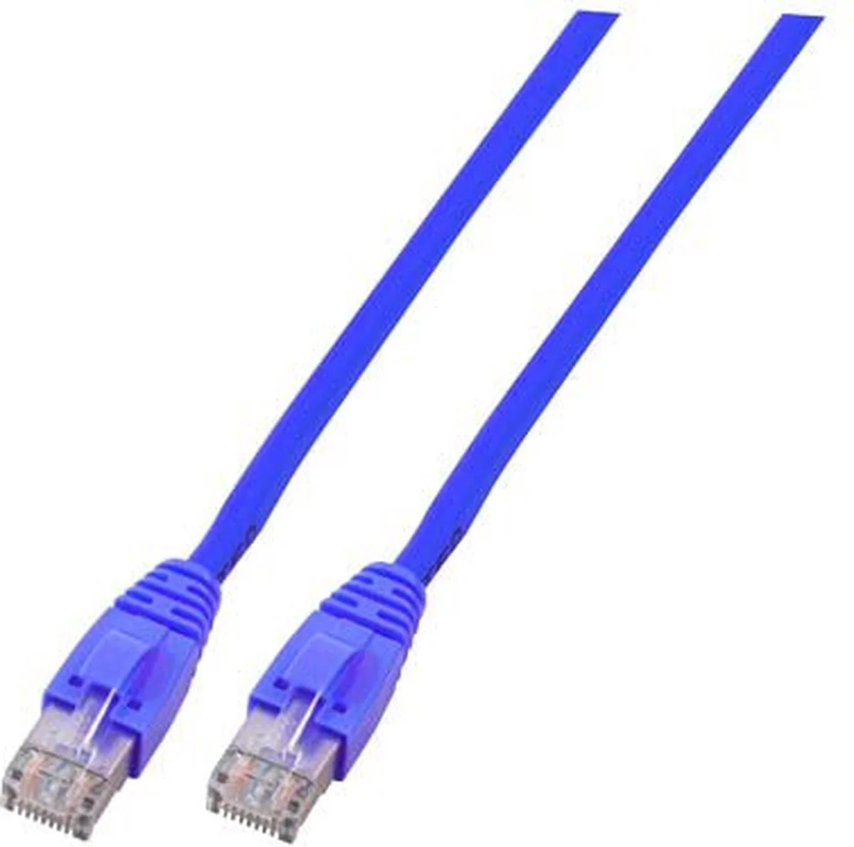 RJ45 Patchkabel Cat.6 U/UTP LSZH, CCA blau 3m von EFB Elektronik in Blau – Produktfoto