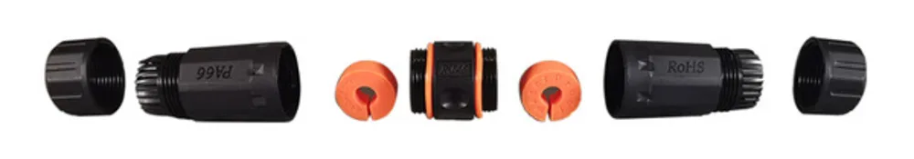 IP67 + IP68 Steckverbinder RJ45 Cat.6A IP68, Durchführungskupplung,Buchse/Buchse Verb - 1 VPE = 20 Stï¿½ck by EFB Elektronik – product photo