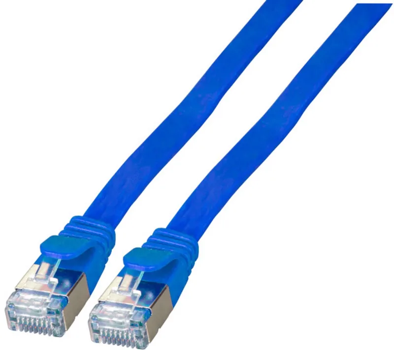 K5545BL.0,15 netwerkkabel 0,15 m Cat6a U/FTP (STP) by EFB Elektronik in Blue – product photo