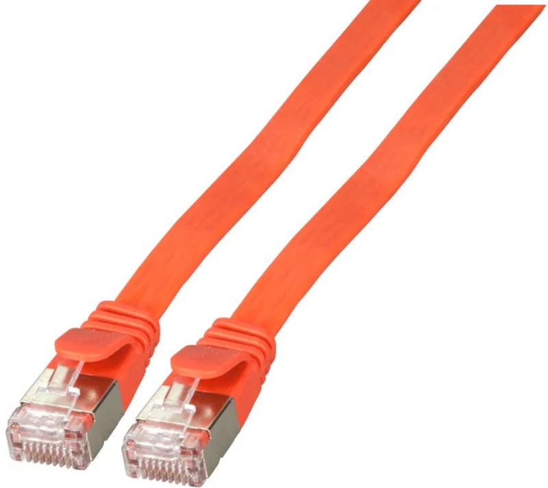 K5545RT.0,15 netwerkkabel 0,15 m Cat6a U/FTP (STP) från EFB Elektronik i Röd – produktbild