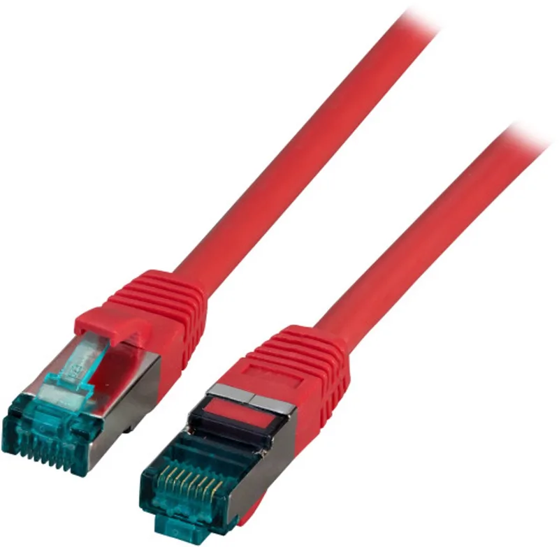 MK6001.30R netwerkkabel 30 m Cat6a S/FTP (S-STP) Rond från EFB Elektronik i Röd – produktbild