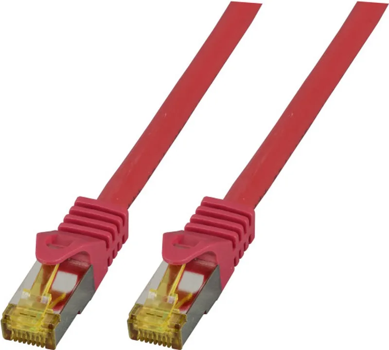 MK7001.20R netwerkkabel 20 m Cat6a S/FTP (S-STP) van EFB Elektronik in Rood – productfoto