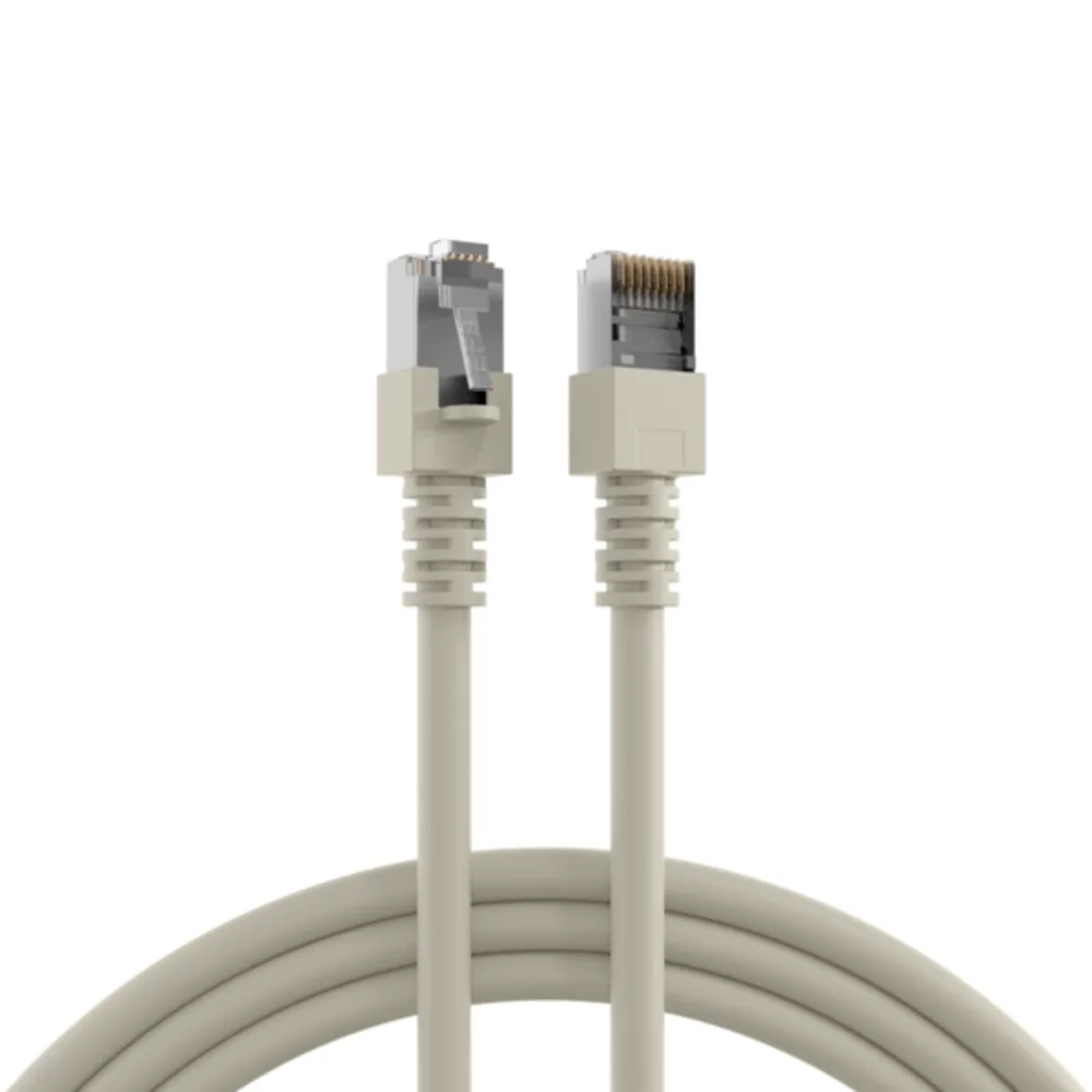 Patchkabel RJ45 Patchkabel Cat.5e SF/UTP PVC, CCA 30m - 1 VPE = 5 Stï¿½ck fra EFB Elektronik i Grå – produktbillede