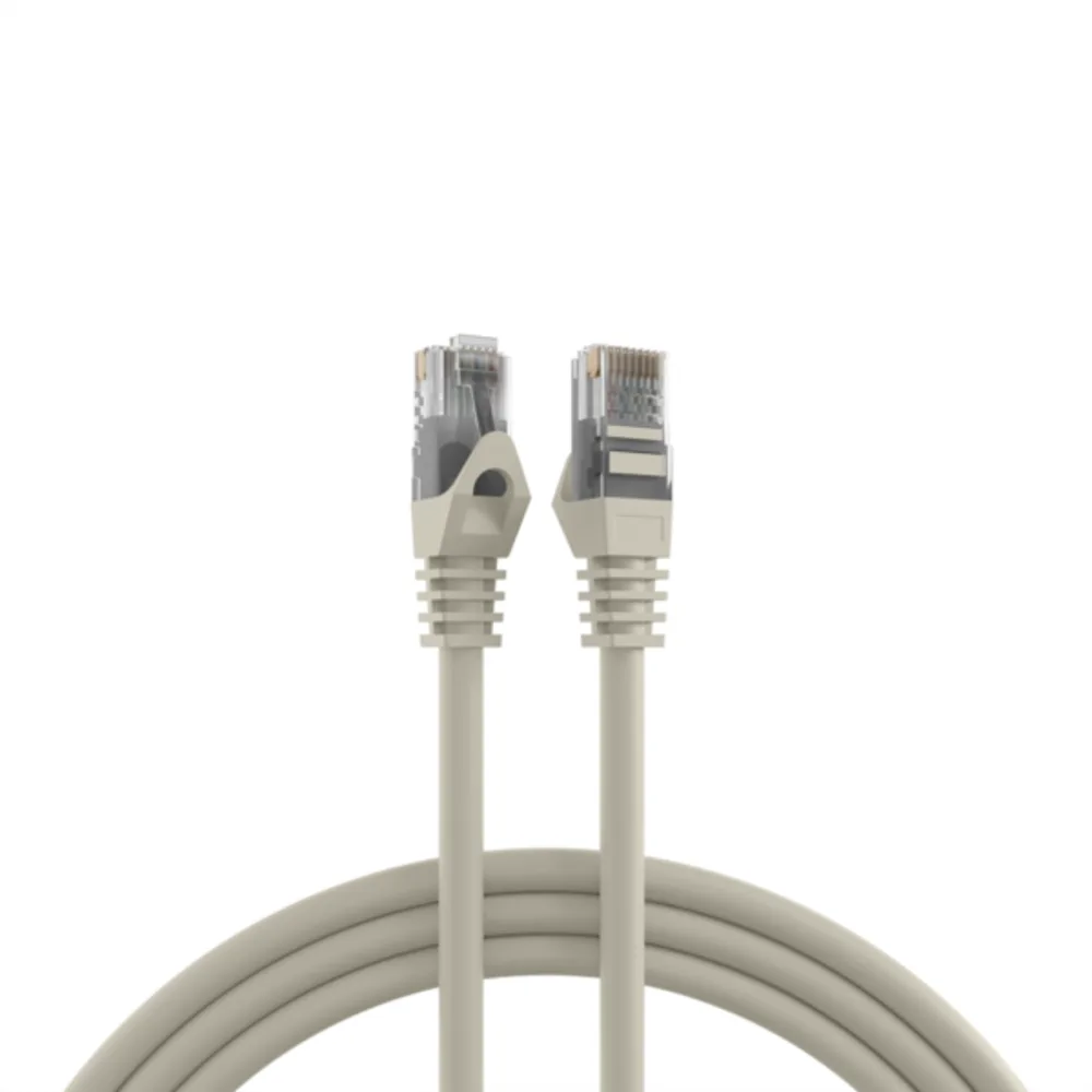 Patchkabel RJ45 Patchkabel Cat.5e U/UTP LSZH, CCA AWG24/7 grau 1,5m - 1 VPE = 10 Stï¿½ck fra EFB Elektronik – produktbillede