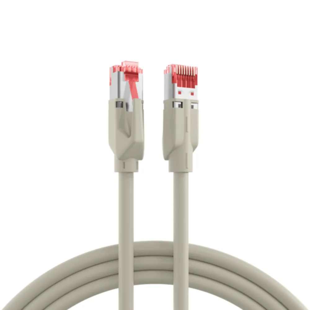 Patchkabel RJ45 Patchkabel Cat.6A S/FTP LSZH, Draka UC900 TM21 30m - 1 VPE = 10 Stï¿½ck van EFB Elektronik in Grijs – productfoto