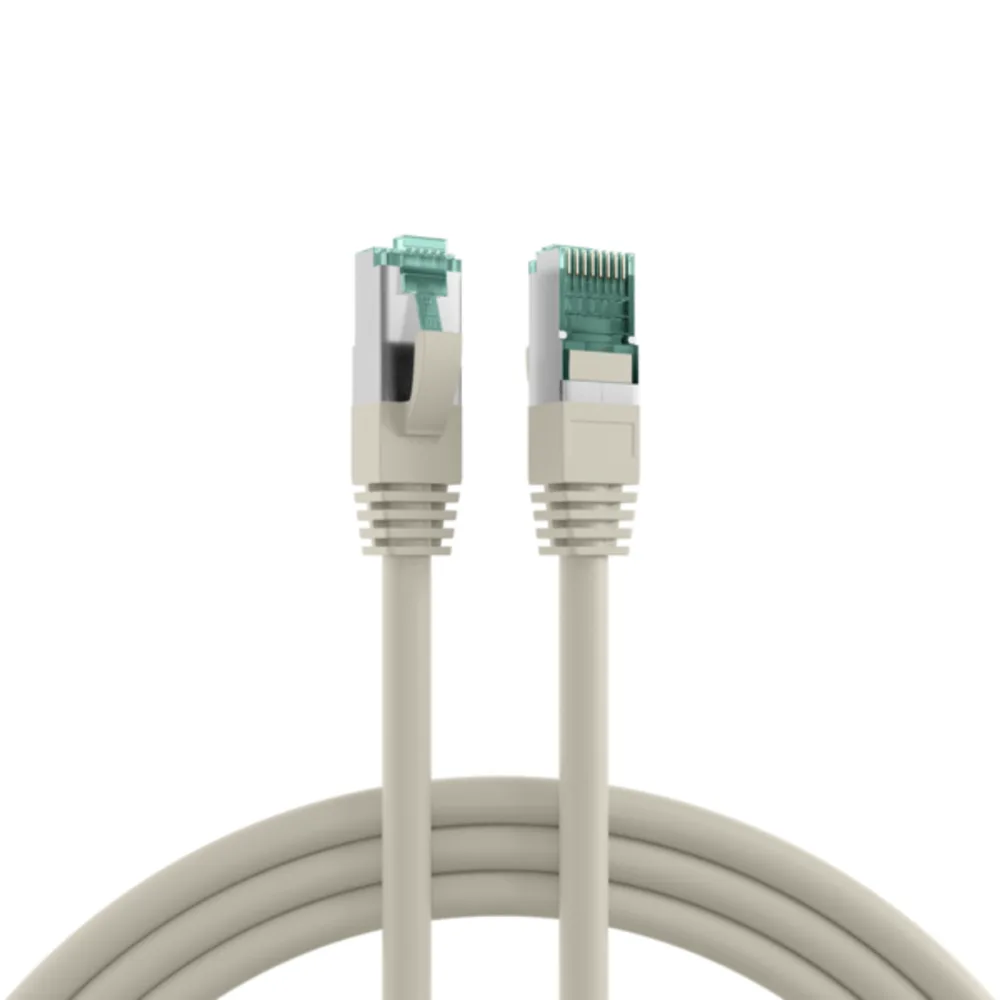 Patchkabel RJ45 Patchkabel Cat.6A S/FTP LSZH, grau 30m - 1 VPE = 5 Stï¿½ck von EFB Elektronik – Produktfoto