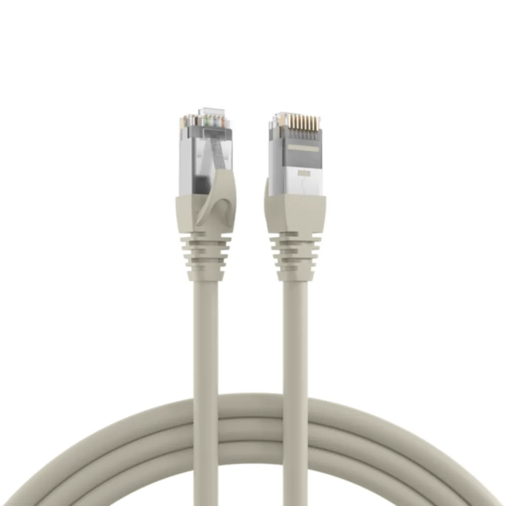 Patchkabel RJ45 Patchkabel Cat.6A S/FTP PVC, UL grau 80m - 1 VPE = 3 Stï¿½ck by EFB Elektronik – product photo