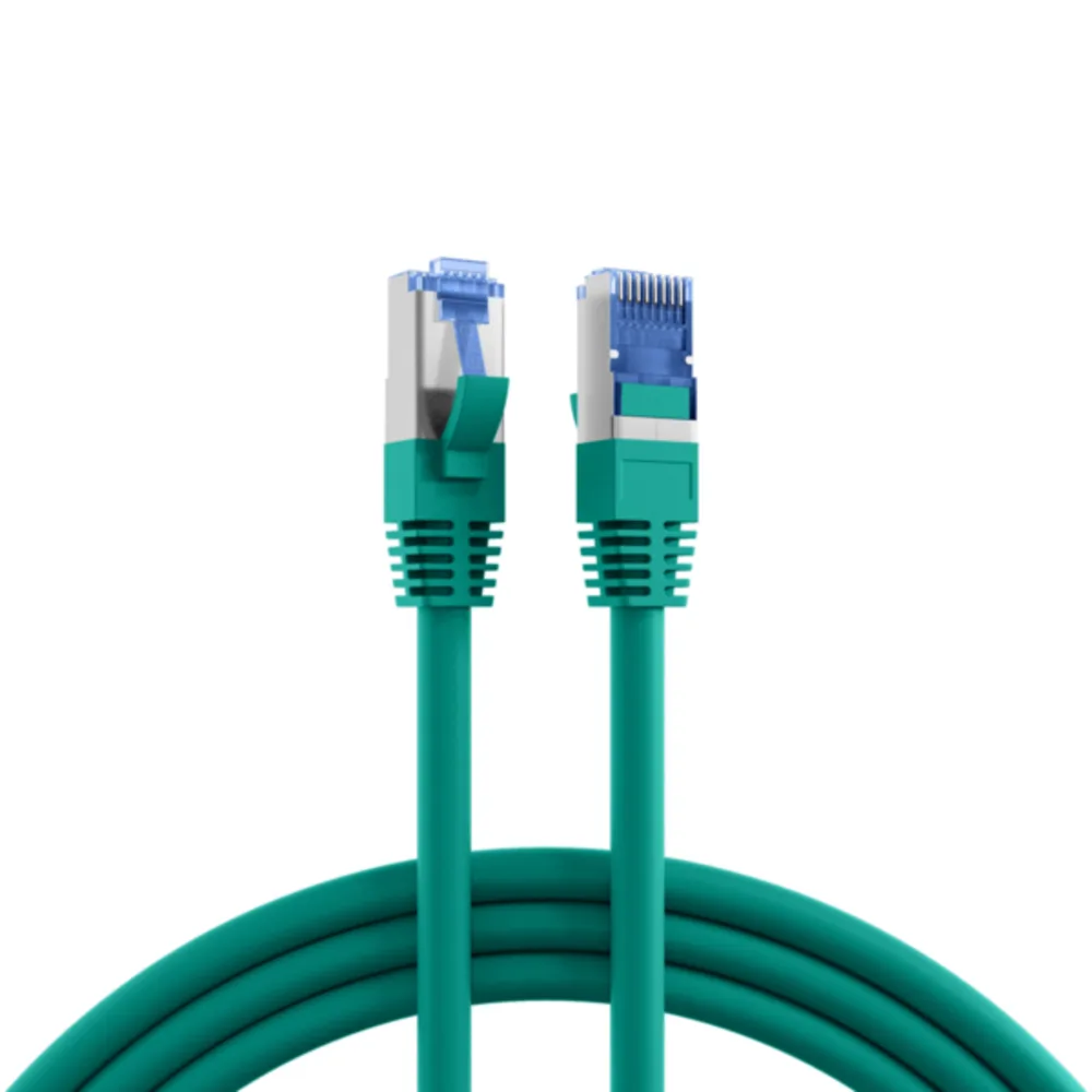 Patchkabel RJ45 Patchkabel Cat.6A S/FTP TPE, Cat.7 Rohkabel superflex grün 25m - 1 VPE = 5 Stï¿½ck van EFB Elektronik – productfoto