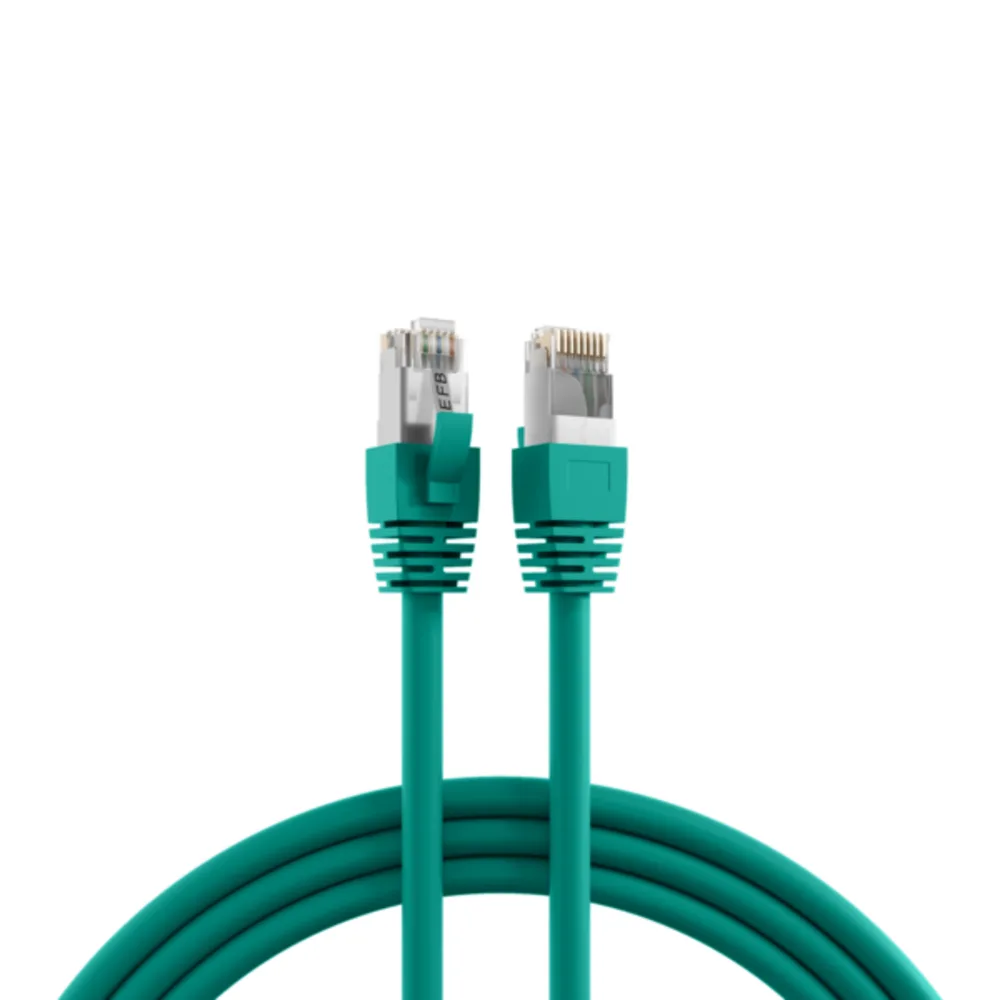 Patchkabel RJ45 Patchkabel Cat.8.1 S/FTP LSZH, BC grün 3m - 1 VPE = 10 Stï¿½ck van EFB Elektronik – productfoto