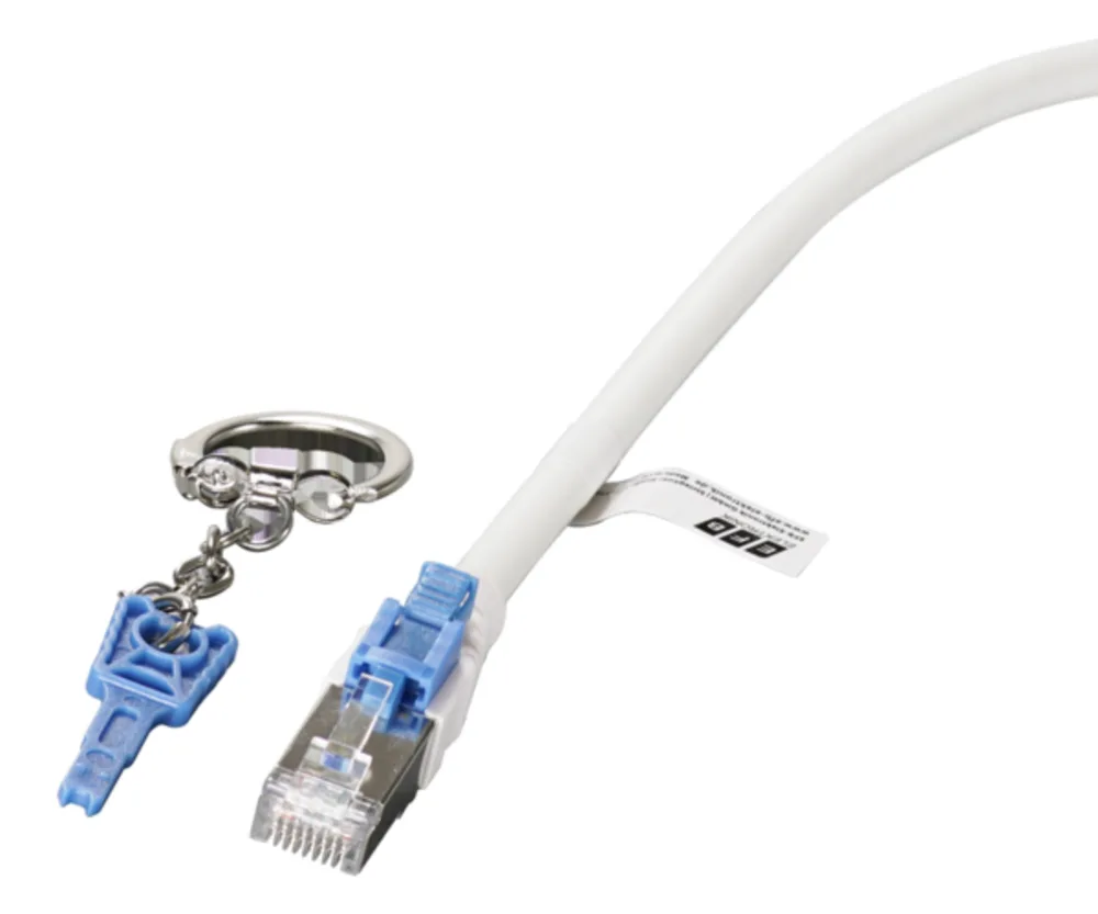 Patchkabel Schlüssel für K5539.x, blau, - 1 VPE = 30 Stï¿½ck by EFB Elektronik – product photo