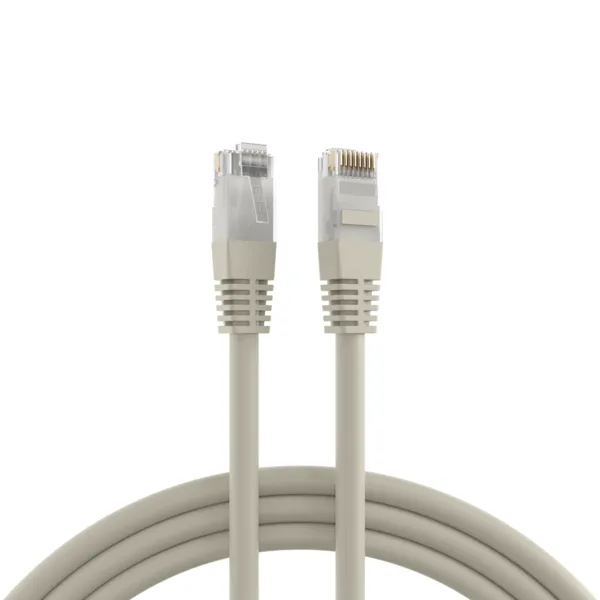 Patchkabel RJ45 Cat.6 U/UTP PVC, CCA 2m van EFB Elektronik in Grijs – productfoto