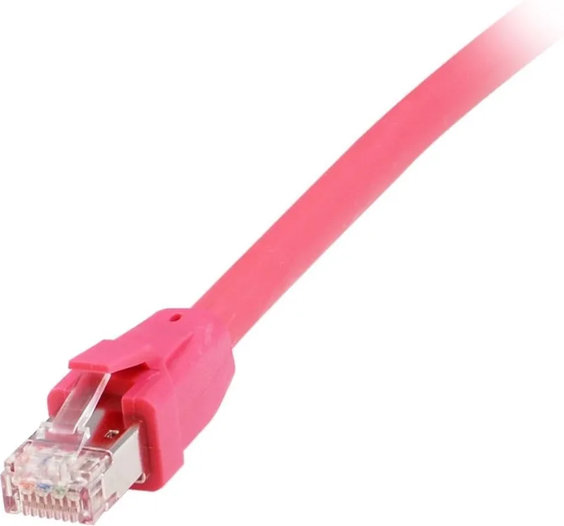 Cat 8.1 - Netwerkkabel - 3 Meter - S/FTP Afscherming - RJ45 naar RJ45 - 40 Gbps från Equip i Röd – produktbild