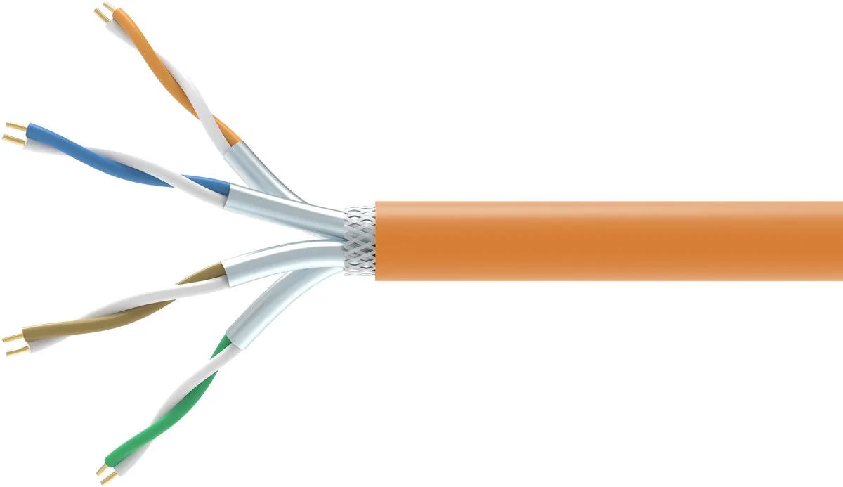 Equip 404553 netwerkkabel 1000 m Cat7 S/FTP (S-STP) de Equip en Orange – photo produit