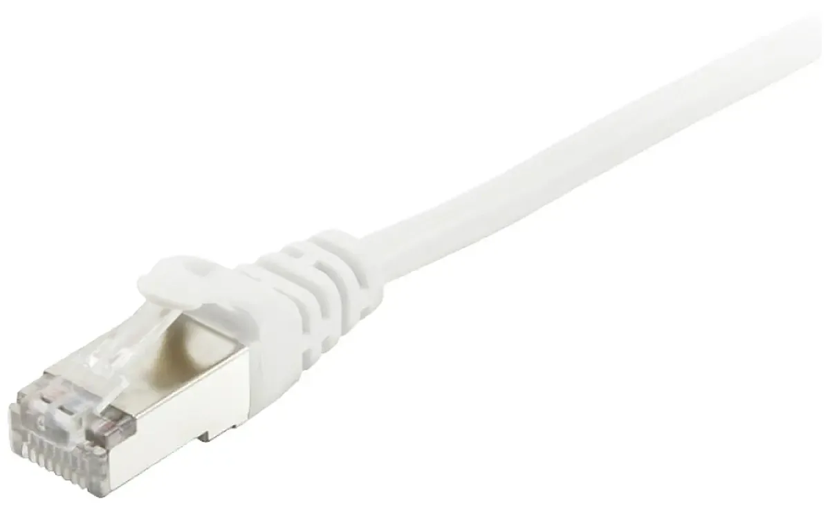Equip 605518 RJ45 netværkskabel, patchkabel CAT 6 S/FTP 15.00 m forgyldte stik 1 stk. fra Equip i Hvid – produktbillede