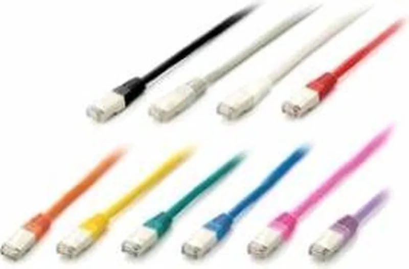 Equip 605539 RJ45 Netwerkkabel, patchkabel CAT 6 S/FTP 20.00 m Vergulde steekcontacten 1 stuk(s) von Equip in Blau – Produktfoto