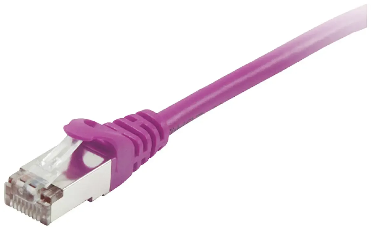 S/ftp 50 Cm Cat6 Netværkskabel fra Equip i Lilla – produktbillede